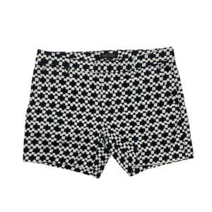 BANANA REPUBLIC Black White Avalon 5" Shorts | 10